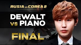 Que tal MARCADOR FINAL  Dewalt vs Piano  Rusia vs Corea 2  2 [upl. by Kella]