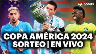 EN VIVO 🔴 SORTEO COPA AMÉRICA 2024 ⚽ ARGENTINA y MESSI defienden el título en ESTADOS UNIDOS [upl. by James9]