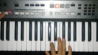 Cerca de ti señor melodía en teclado nota sol mayor DSRPianista [upl. by Harriott]