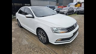 2015 VW JETTA 20 TDI FM014893 SMART KEY WHITE [upl. by Ardnahs]