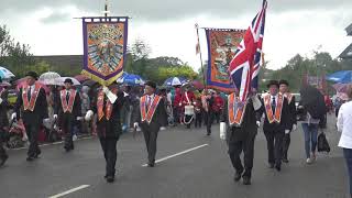 Rankin Memorial Flute Band  12th July 2019 [upl. by Oilejor610]