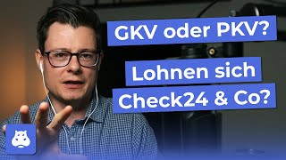 Wann lohnt sich ein Wechsel von GKV zu PKV Lohnen sich Check24 Verivox amp Co  VMK Interview 22 [upl. by Airak]