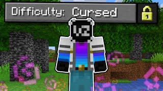 Attempting quotCursedquot Difficulty in Minecraft Is It Possible [upl. by Takashi725]