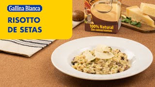 Receta risotto de setas Fácil y rápida ¡Anímate a cocinarla 🧀  Recetas Gallina [upl. by Petes]