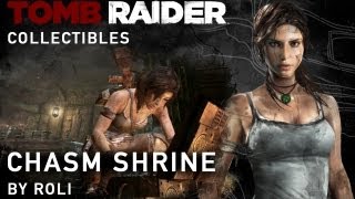 Tomb Raider 2013 100 Walkthrough  Chasm Shrine Collectibles [upl. by Nnylidnarb]