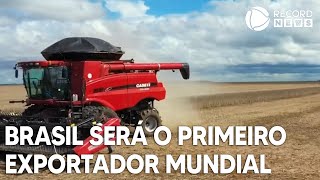 Brasil será o principal exportador mundial de farelo de soja e milho [upl. by Benge]