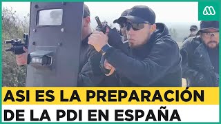 Entrenamiento de élite Un día en la preparación de la PDI con la policía nacional de España [upl. by Anirdna]