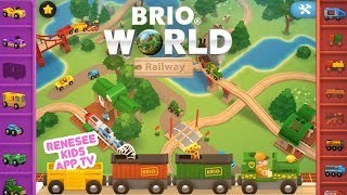 Ride Trains amp Build Tracks in BRIO Railway World [upl. by Rondon]