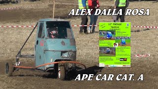 12° FRENDE TROPHY 2024  ALEX DALLA ROSA  APE CAR CATEGORIA A  VIDEOCLIP  BY BELLUNOVIDEO [upl. by Bronez221]