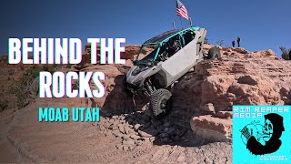 Moab rzr trail ride  Behind the rocks [upl. by Giselbert856]