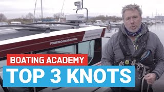 Beginners Guide To Basic Boating Knots [upl. by Srini]