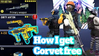 Tacticool how I get Corvet free كيف حصلت السلاح الخارق مجانا [upl. by Ullman]