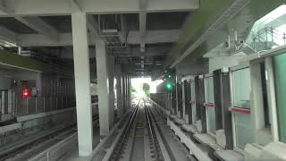 台中捷運綠線 G0北屯總站  G13大慶站 路程景 Taichung Metro Green Line [upl. by Blanch673]