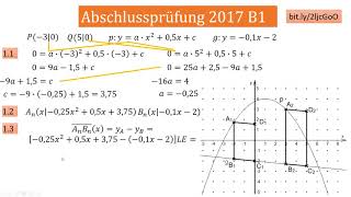 AP 2017 B1 Funktion [upl. by Sairacaz]