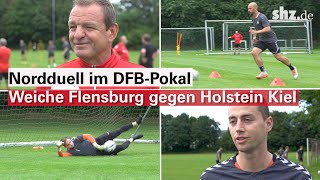 DFBPokal SC Weiche Flensburg 08 glaubt an seine Chance gegen Holstein Kiel [upl. by Urina95]