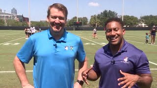 News4JAGs Intensity picks up in 10th training camp practice on Sunday [upl. by Ranger]