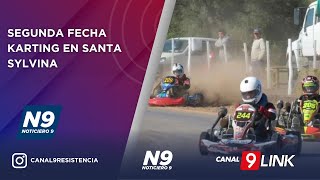 SEGUNDA FECHA KARTING EN SANTA SYLVINA  NOTICIERO 9 [upl. by Lezah332]