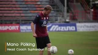 Suphanburi Football club TV  Mano Polking skills show 2014 [upl. by Tudela]