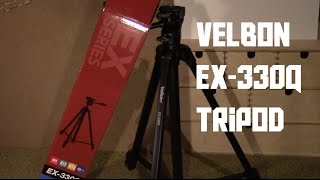 Velbon EX330Q tripod review and test AKIO TV [upl. by Liagabba]