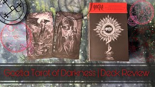 Goetia Tarot of Darkness Review [upl. by Sarette878]