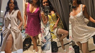 Zara mini dress try on [upl. by Danette870]