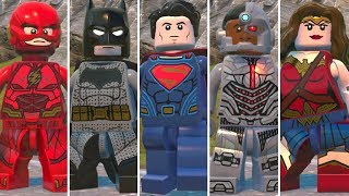 All DC Movie Character Pack DLC Characters in LEGO DC SuperVillains [upl. by Loraine]