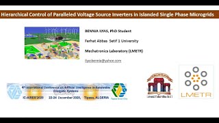 Hierarchical Control of Paralleled Voltage Source Inverters in Islanded Single Phase Microgrids [upl. by Lemmy]