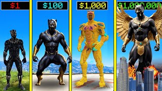 GTA 5  1 BLACK PANTHER to 1000000000 METAL BLACK PANTHER in GTA 5 [upl. by Enyamart317]