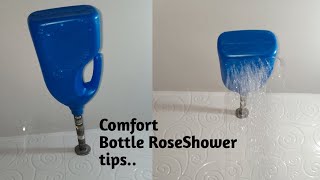 Comfort bottle Rose Shower sq plumber tips [upl. by Imat]