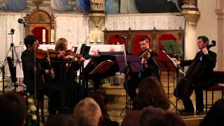 Concerto Grosso op6 n8 quotChristmas Concertoquot A Corelli Liverpool String Quartet [upl. by Arhsub]