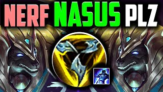 NASUS IS THE META How to Play Nasus amp CARRY Best BuildRunes  League of Legends S14 [upl. by Neiht32]