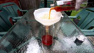 How to extract Capsaicinoids from Peppers at Home [upl. by Nilyarg]