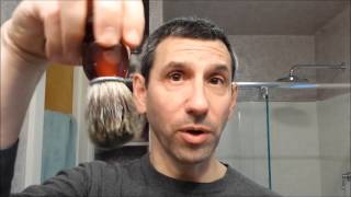 Lathering Tutorial  How to lather a shaving soap [upl. by Nyladnor]