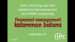 KOLOMMENBALANS FINANCIEEL MANAGEMENT CBR EXAMEN [upl. by Caves199]