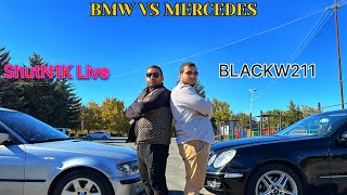 BMW VS MERCEDES BMW E46 Որ Մեկնա Լավը Բոյը Գնաց BLACKW211Arm [upl. by Mahla]