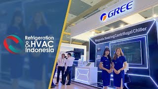 RHVAC 2019  Teknologi AC Gree Hemat Energi Dipamerkan [upl. by Par588]