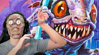 FIZ UM DECK DOS MURLOCS VIVOS DEMAIS UNDEAD MURLOC [upl. by Baynebridge]