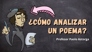 CÓMO ANALIZAR UN POEMA [upl. by Fransis]