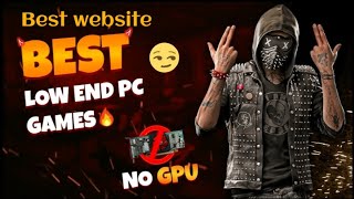 Best website low and pc games free download 😲 free pc games for low device 🫣 [upl. by Karlyn]