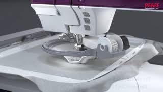 PFAFF® creative icon™ 2 Sewing amp Embroidery Machine Purple Aurora [upl. by Ttreve500]