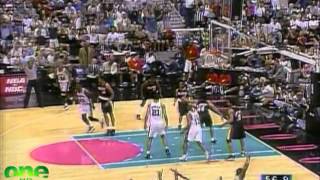 Spurs Memorial Day Miracle Run vs Trailblazers 1999 WCF Game 2 [upl. by Ker941]