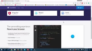 StackBlitz  Online VS Code Editor For Angular and React  Introduction [upl. by Yelir]