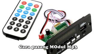 Cara mudah memasang Modul mp3 modifikasi  Tutorial Full Hd [upl. by Ellehcor]