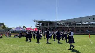 City of Melbourne Highland Pipe Band No1 MSR Ballarat 2024 [upl. by Ahsemed15]