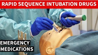 Rapid Sequence Intubation Drugs RSI Review of medications [upl. by Aneerhs831]