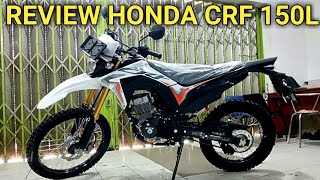 REVIEW HONDA CRF 150 L EXTREME WHITE [upl. by Durham]