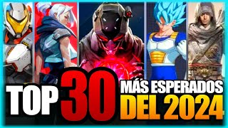 TOP 30 NUEVOS JUEGOS MÓVILES MÁS ESPERADOS QUE LLEGARÁN EN 2024  Los Mejores para iOS y Android [upl. by Anoid]