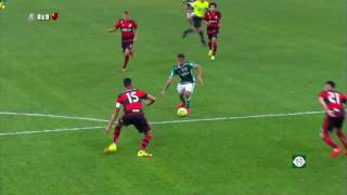 Gols Flamengo 1 x 1 Palmeiras No Brasileirão 2016 [upl. by Leibrag993]