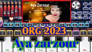 ORG 2023 🎹 chanson quotAya zarzourquot de Cherifa [upl. by Colman]