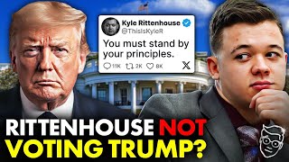 INSTANT REGRET Kyle Rittenhouse Announces He Will NOT Vote Trump Massive MAGA BACKLASH 100000 🤬 [upl. by Buckler]